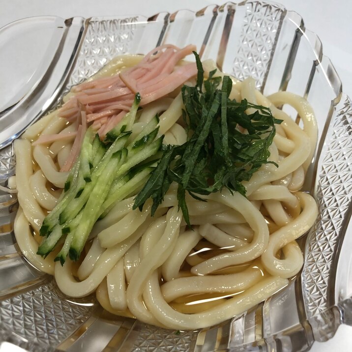 冷やしうどん簡単 レシピ 作り方 By ムラブー80 楽天レシピ